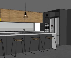 modern kitchen remodel
