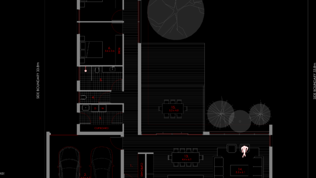 concept layout black background